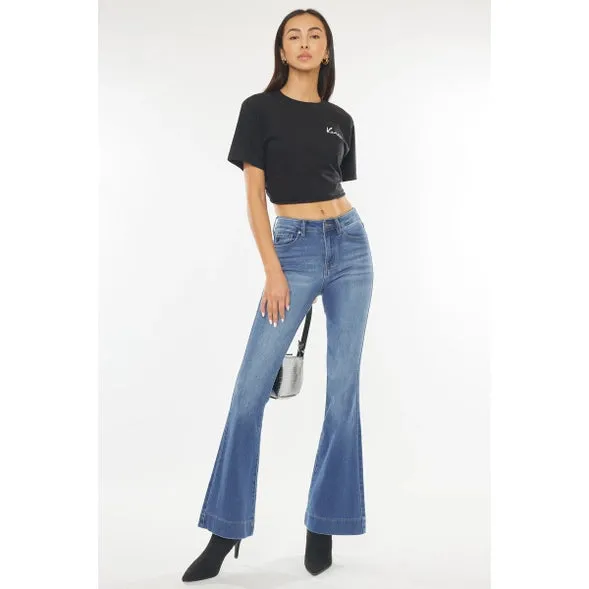 Kan Can High Rise Flare Jeans
