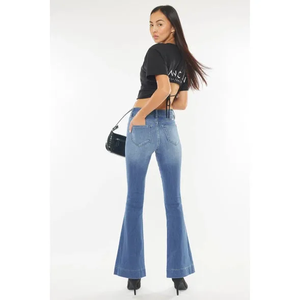 Kan Can High Rise Flare Jeans