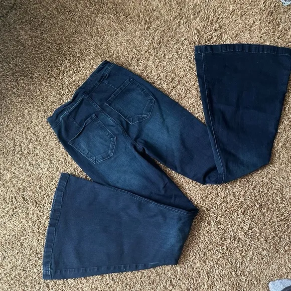 Kancan high rise flare jeans / bell bottoms