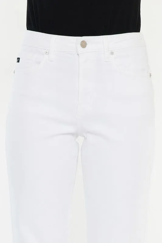 KanCan Sally High Rise Cropped Straight Leg Jeans FINAL SALE