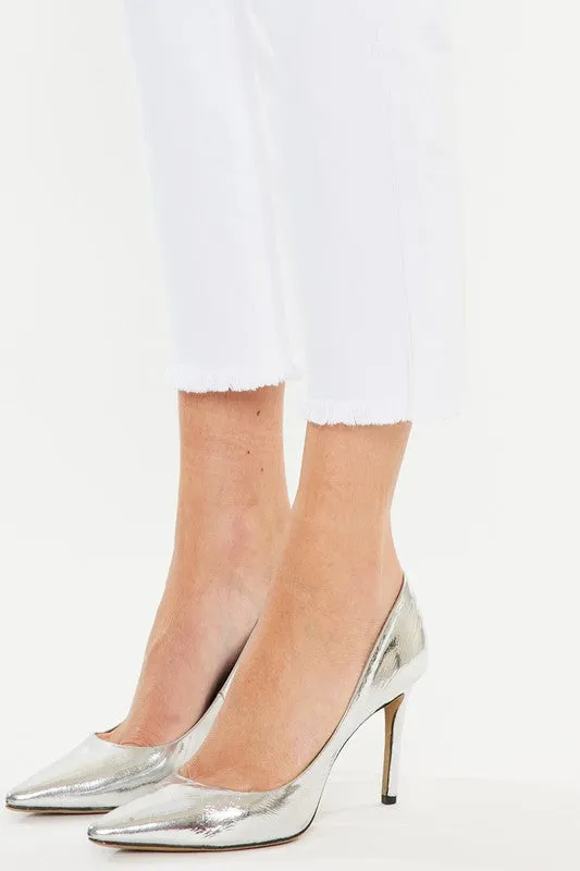 KanCan Sally High Rise Cropped Straight Leg Jeans FINAL SALE