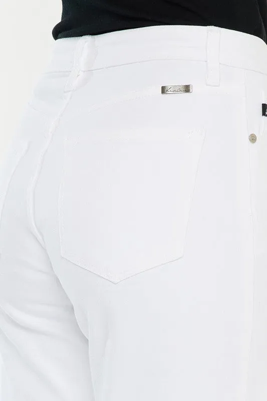 KanCan Sally High Rise Cropped Straight Leg Jeans FINAL SALE