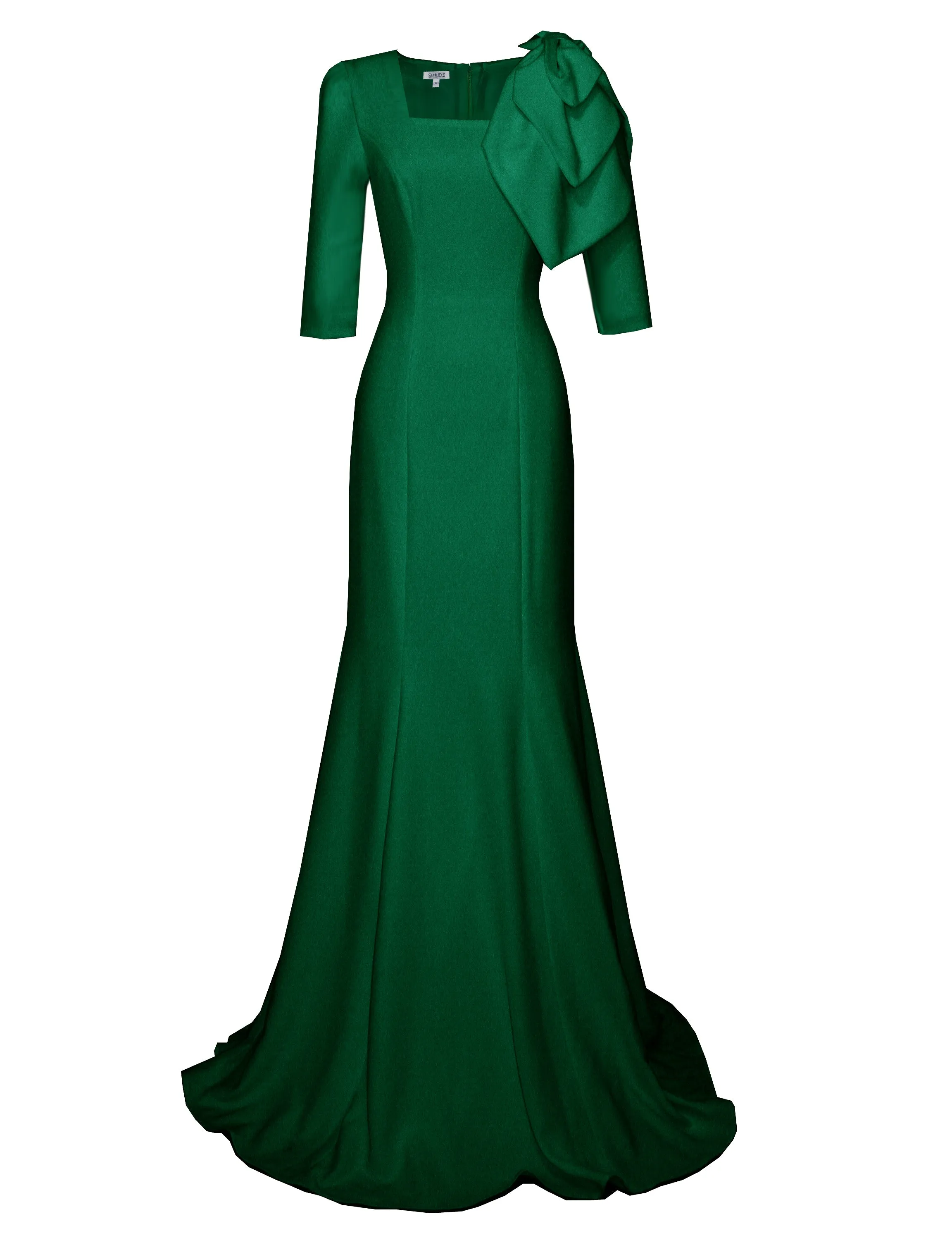 Kassia Gown with Square Neckline