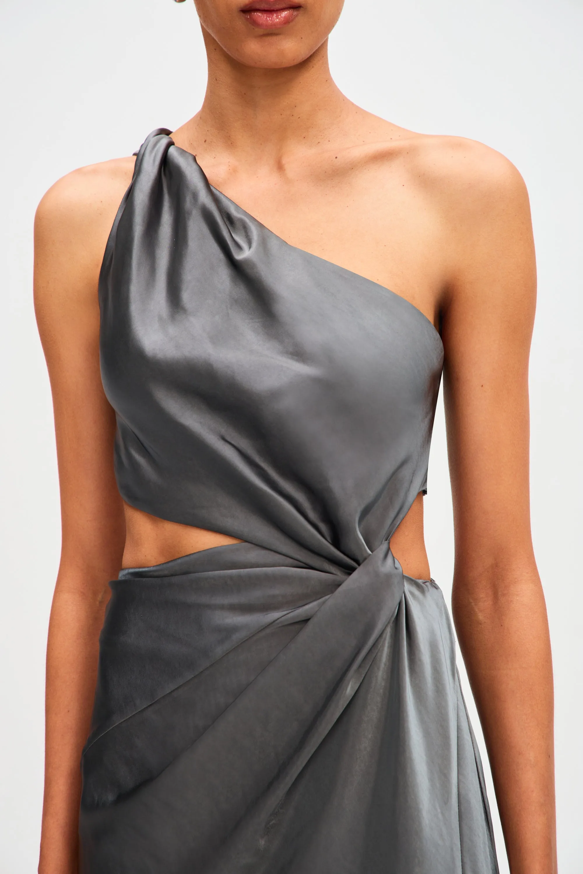 KRISTIN SATIN GOWN