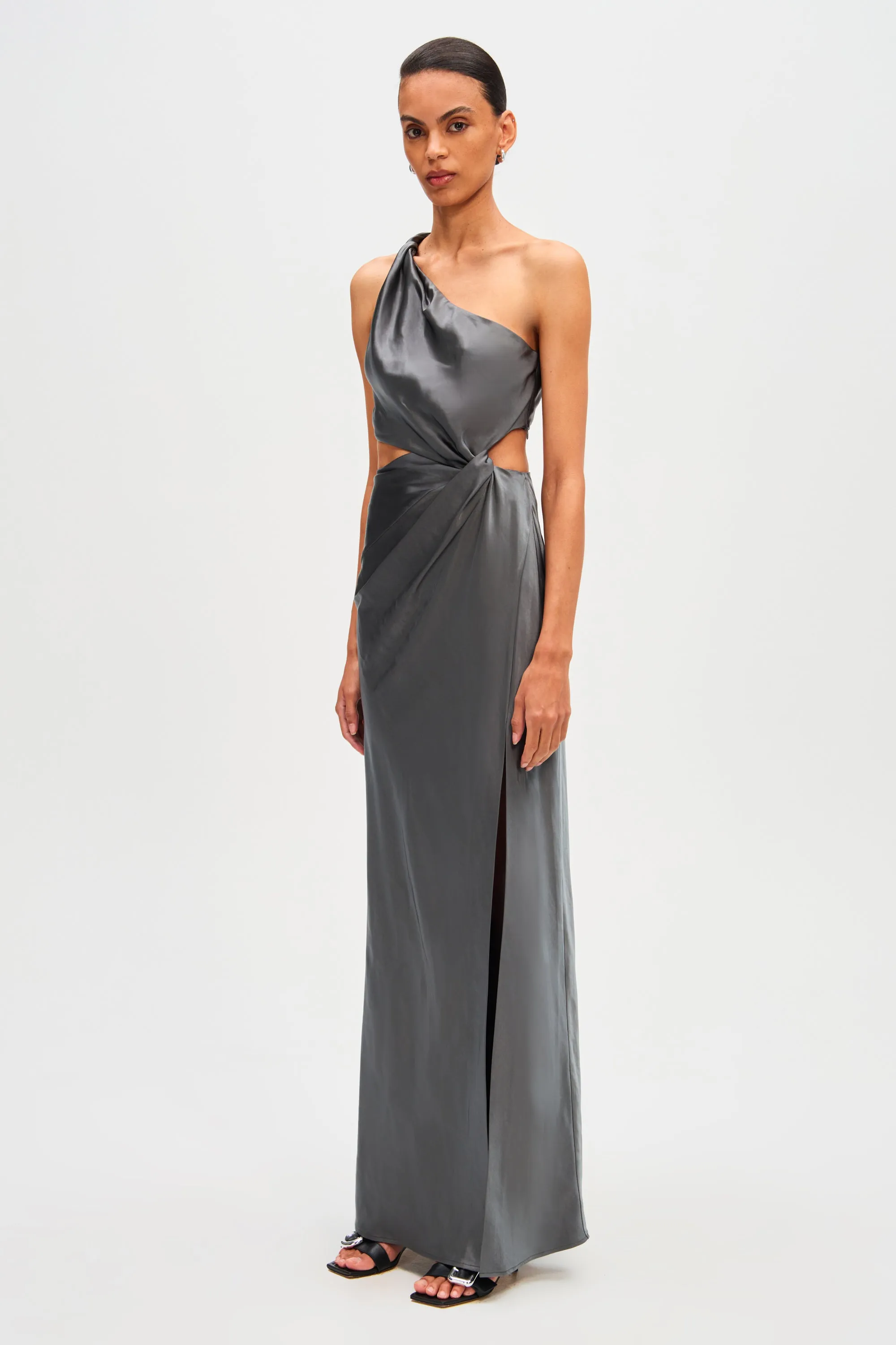 KRISTIN SATIN GOWN