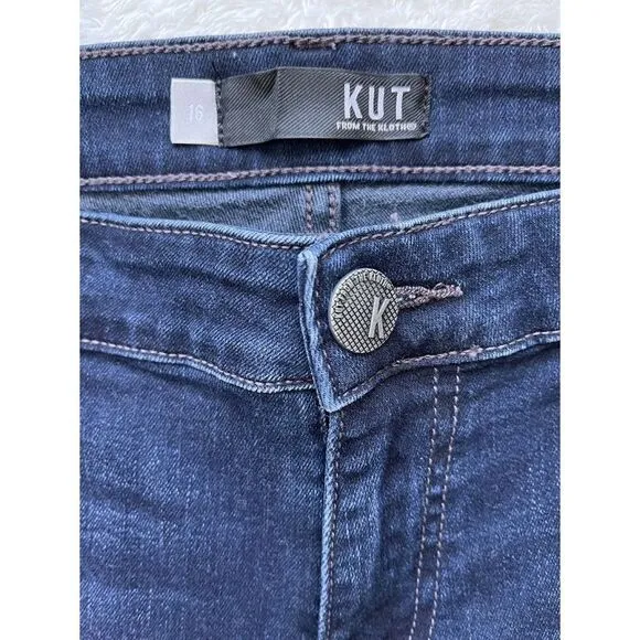 Kut from the Kloth Diana Skinny Jeans, Size 16