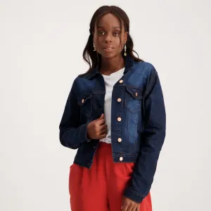 Ladies Denim Jacket - Ink