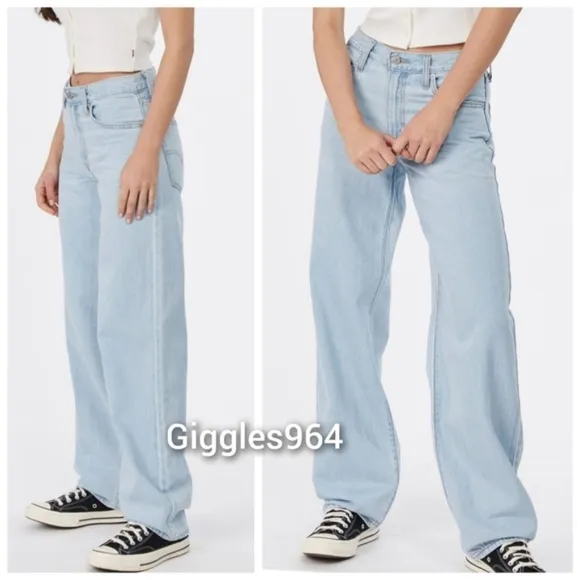 Levi's Baggy Dad Jeans in Light Sugar
