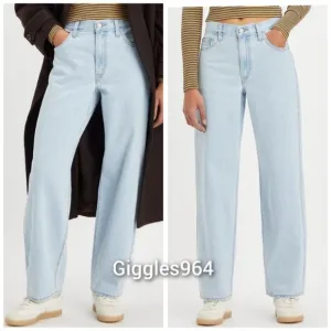 Levi's Baggy Dad Jeans in Light Sugar