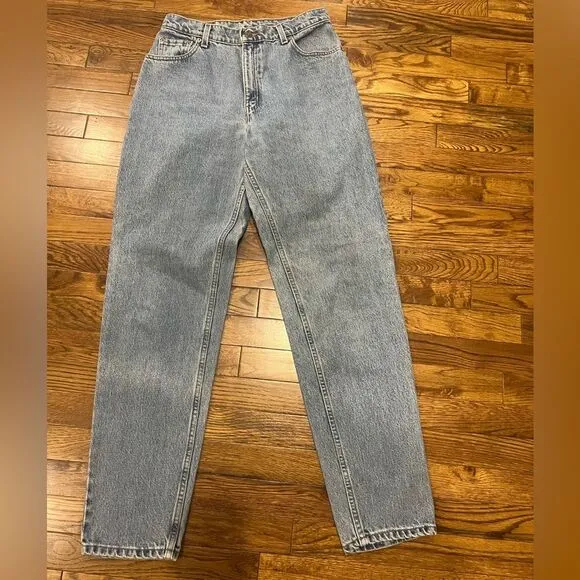 Levi’s Vintage 90s 550 Made in U.S.A. Relaxed Fit Tapered Mom Jeans SZ 12