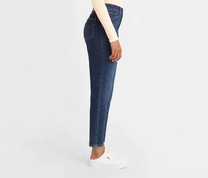 Levi's Women's High-Waisted Mom Jeans - Winter Cloud