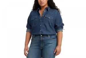 Levi's Women's Plus-Size Ultimate Western Jean Jacket 577840002