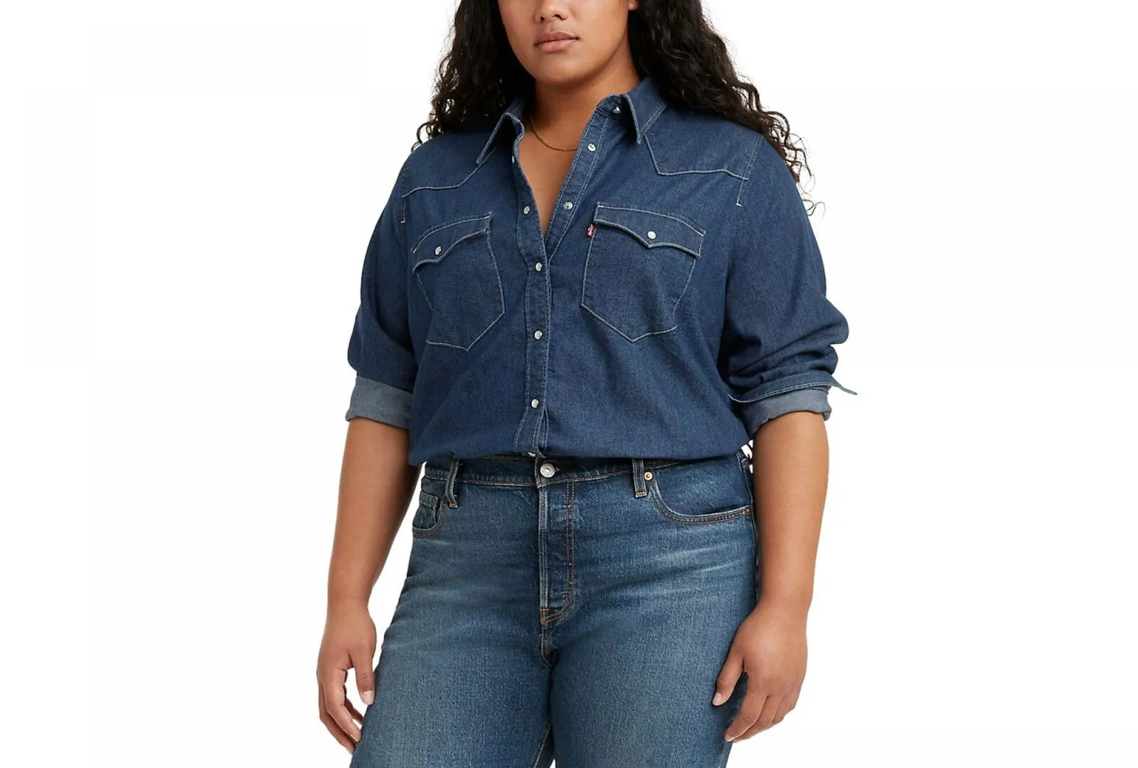 Levi's Women's Plus-Size Ultimate Western Jean Jacket 577840002