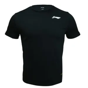 Li Ning Basic Logo Men T Shirt (Black) [CLEARANCE]