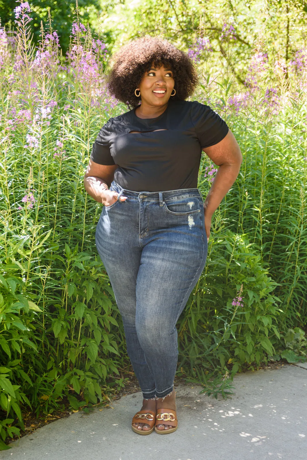Lily Hi-Waisted Tummy Control Jeans by Judy Blue