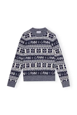 Logo Mix O-Neck Pullover