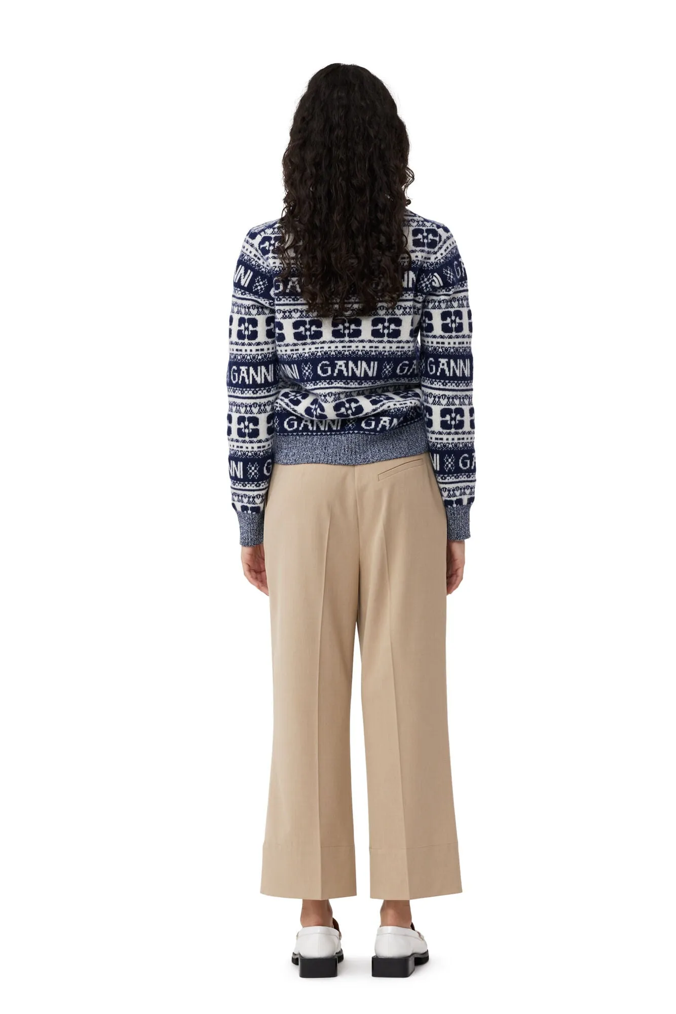 Logo Mix O-Neck Pullover