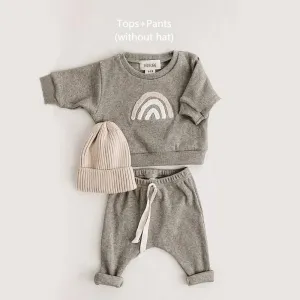 Long-Sleeved Pullover Set