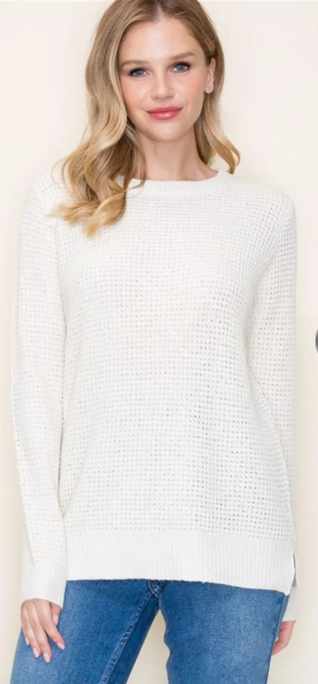 Longing For More Sweater-2 Colors Available
