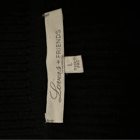 LOVERS   FRIENDS Off The Shoulder Sweater Top Sz: Large
