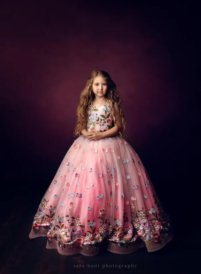 LuXee Couture Gown Rental~ Linda May Botanical Bliss