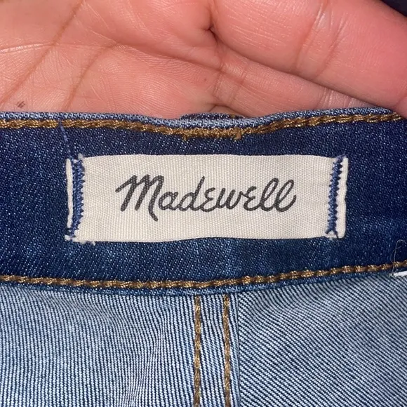 Madewell 10” High Rise Skinny Jeans:Drop Hem Edition