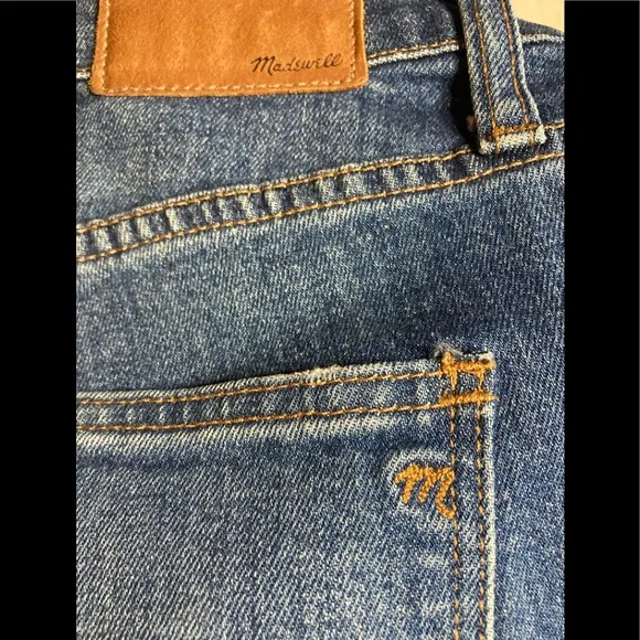 Madewell 10” High RiserDemi boot size 27 woman jeans