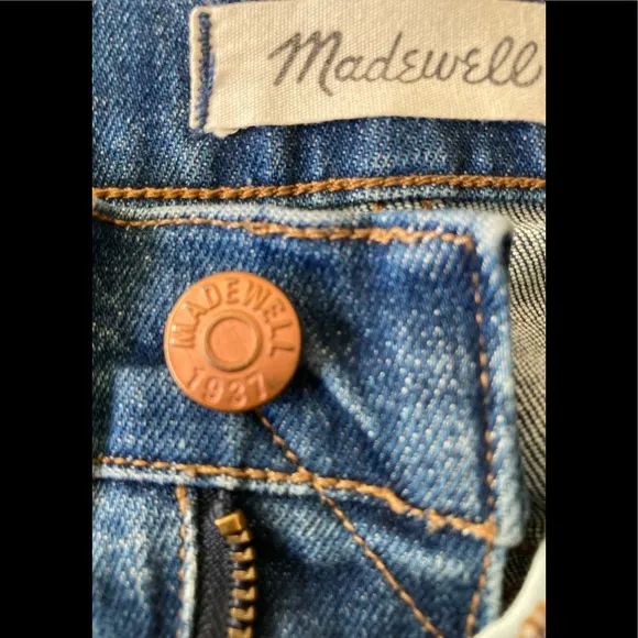 Madewell 10” High RiserDemi boot size 27 woman jeans