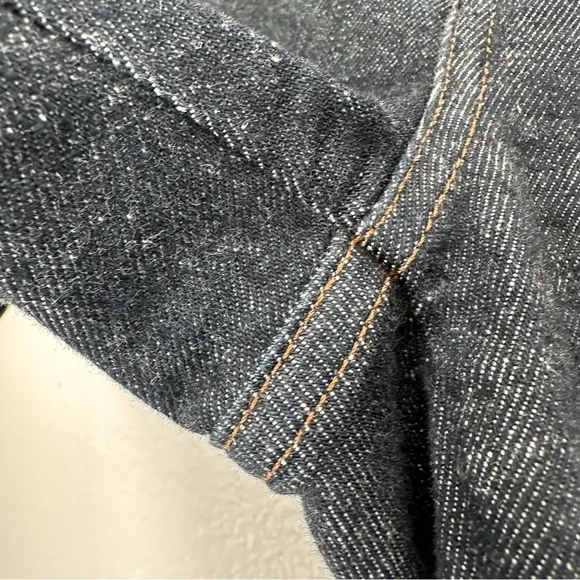Madewell 11” High Rise Flare Jeans Durland Dark Wash DM6983 Size 25 petite