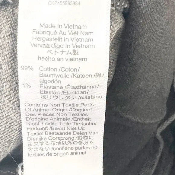 Madewell Black Perfect Vintage Straight Leg Jeans