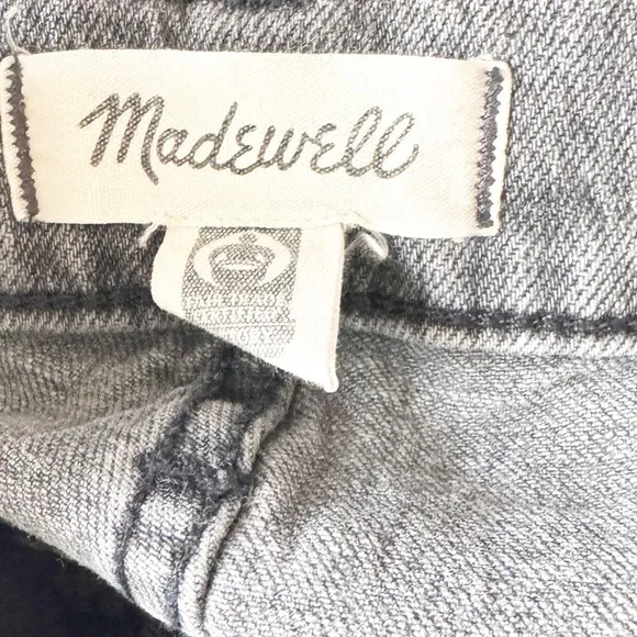Madewell Black Perfect Vintage Straight Leg Jeans