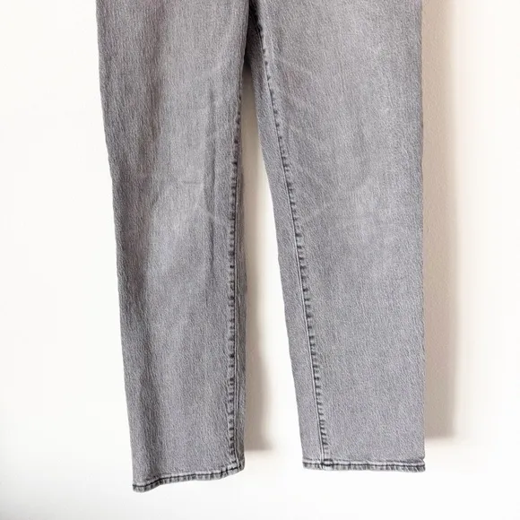 Madewell Black Perfect Vintage Straight Leg Jeans