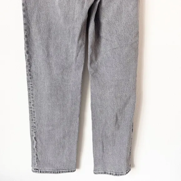 Madewell Black Perfect Vintage Straight Leg Jeans