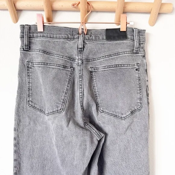 Madewell Black Perfect Vintage Straight Leg Jeans