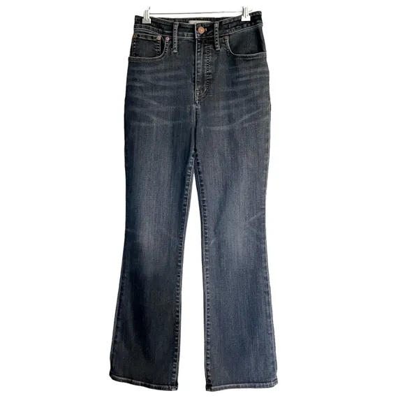 Madewell Curvy Cali Demi-Boot Jeans | Women’s 28 Tall | Tierney Wash High Rise