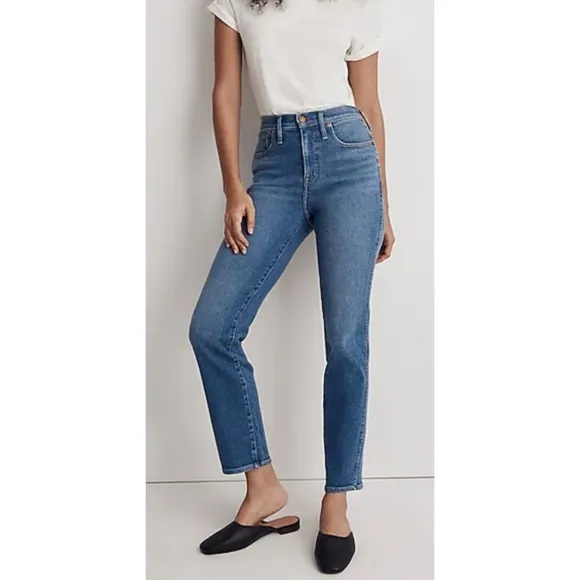 MADEWELL NWT Stovepipe Denim Jeans