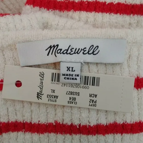 Madewell Stillman Pullover Sweater Size XL