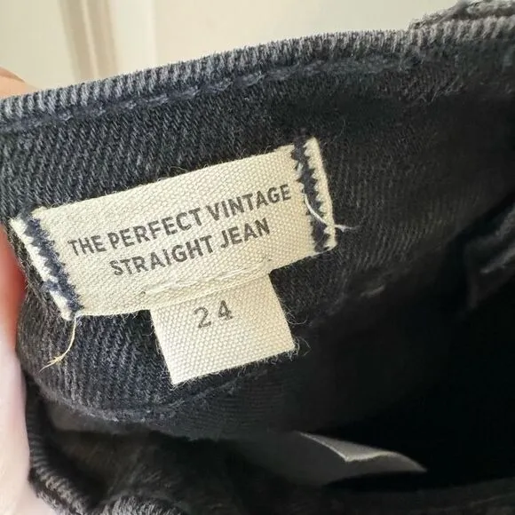 Madewell The Low Rise Perfect Vintage Straight Jeans