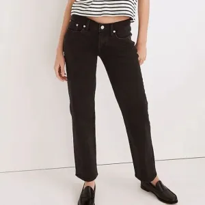 Madewell The Low Rise Perfect Vintage Straight Jeans