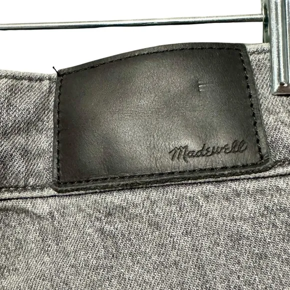 Madewell The Perfect Vintage High Rise Straight Leg Faded Gray Denim Jeans 27