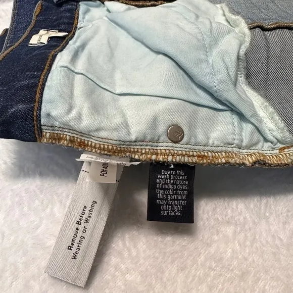 Madewell Women's Cruiser Straight Crop Jeans: Two Tone Edition Size 32 NWOT