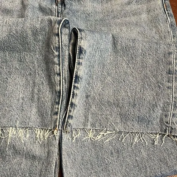 Madewell Women’s The Petite '90s Straight Jean distressed revoir wash Sz 24P NWT