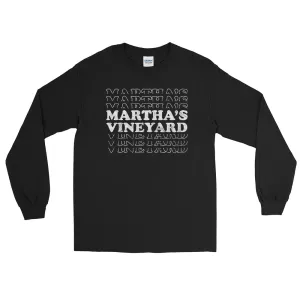 Martha’s Vineyard Retro Long Sleeve Shirt
