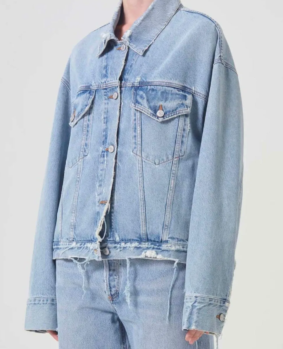 Martika Denim Jacket in Fray