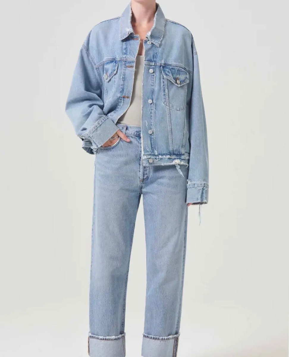 Martika Denim Jacket in Fray