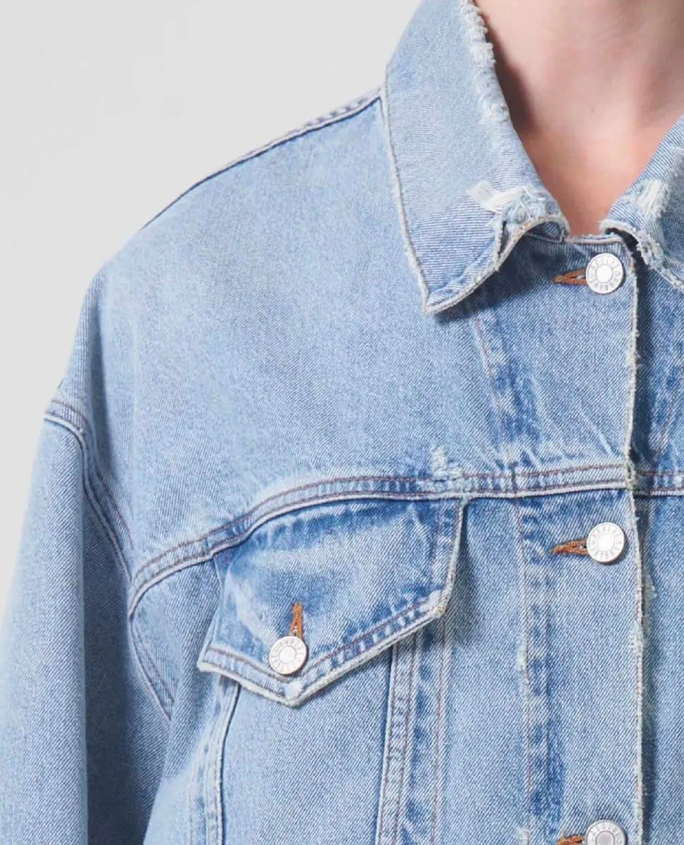 Martika Denim Jacket in Fray