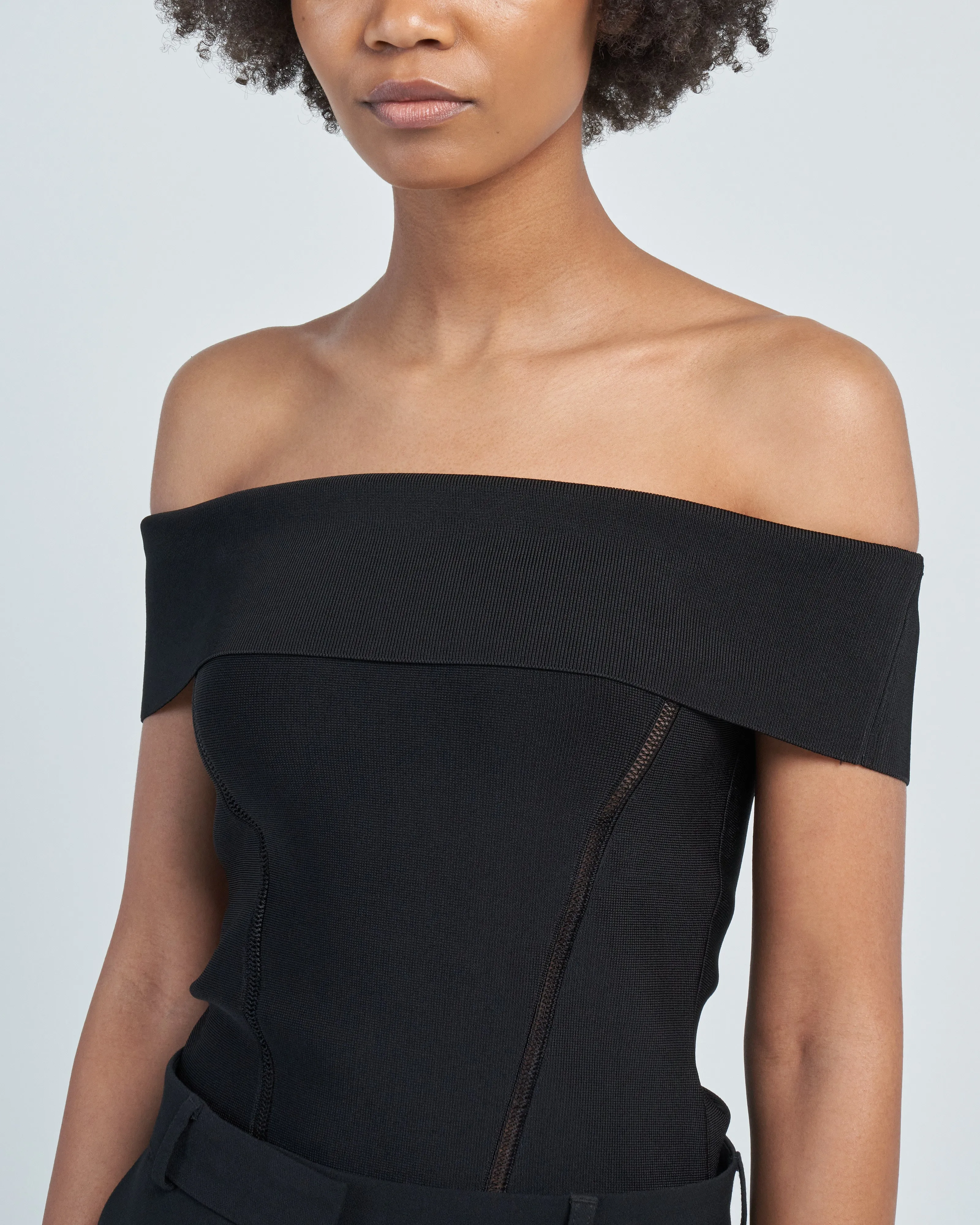 matchmaker off-shoulder top