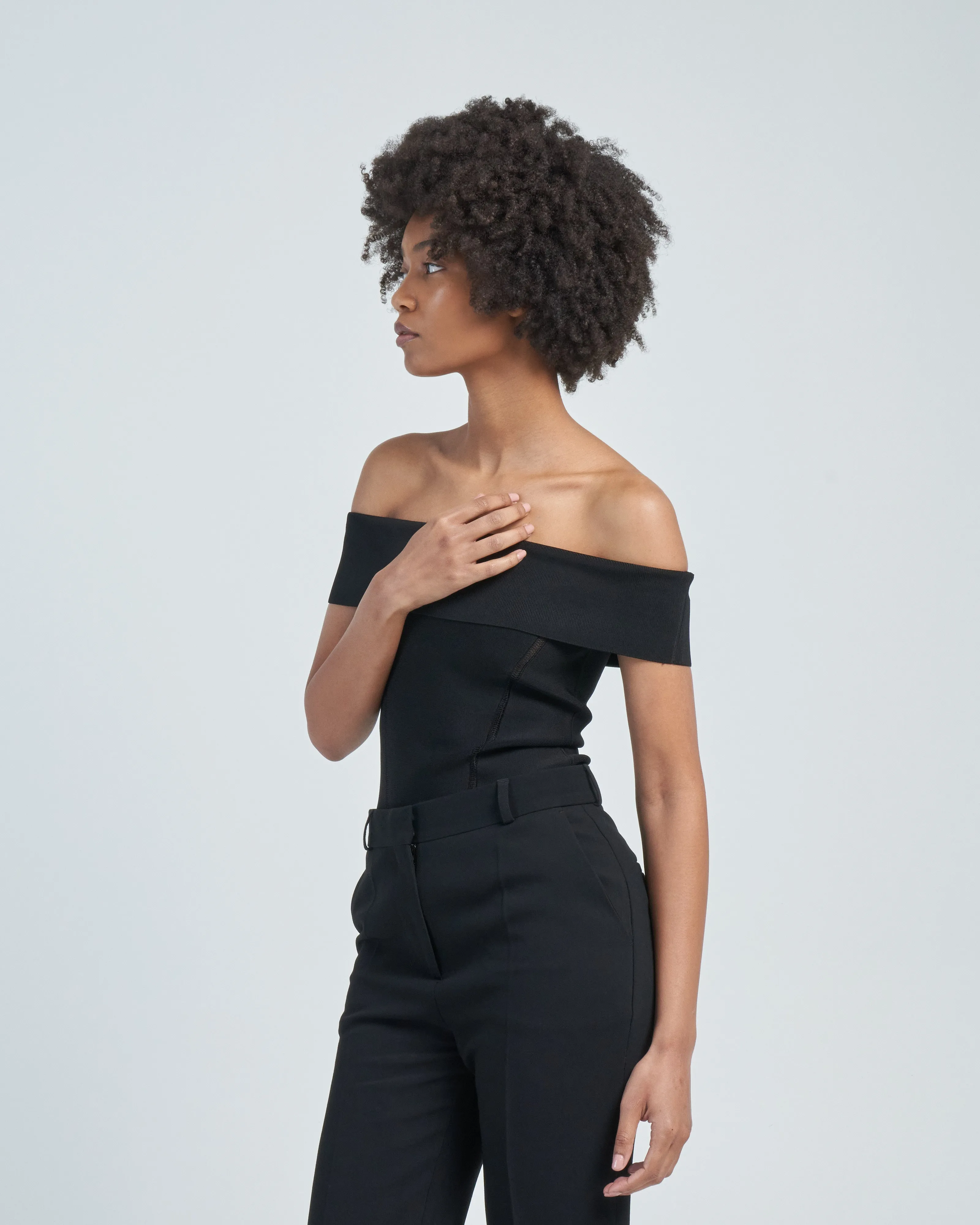 matchmaker off-shoulder top