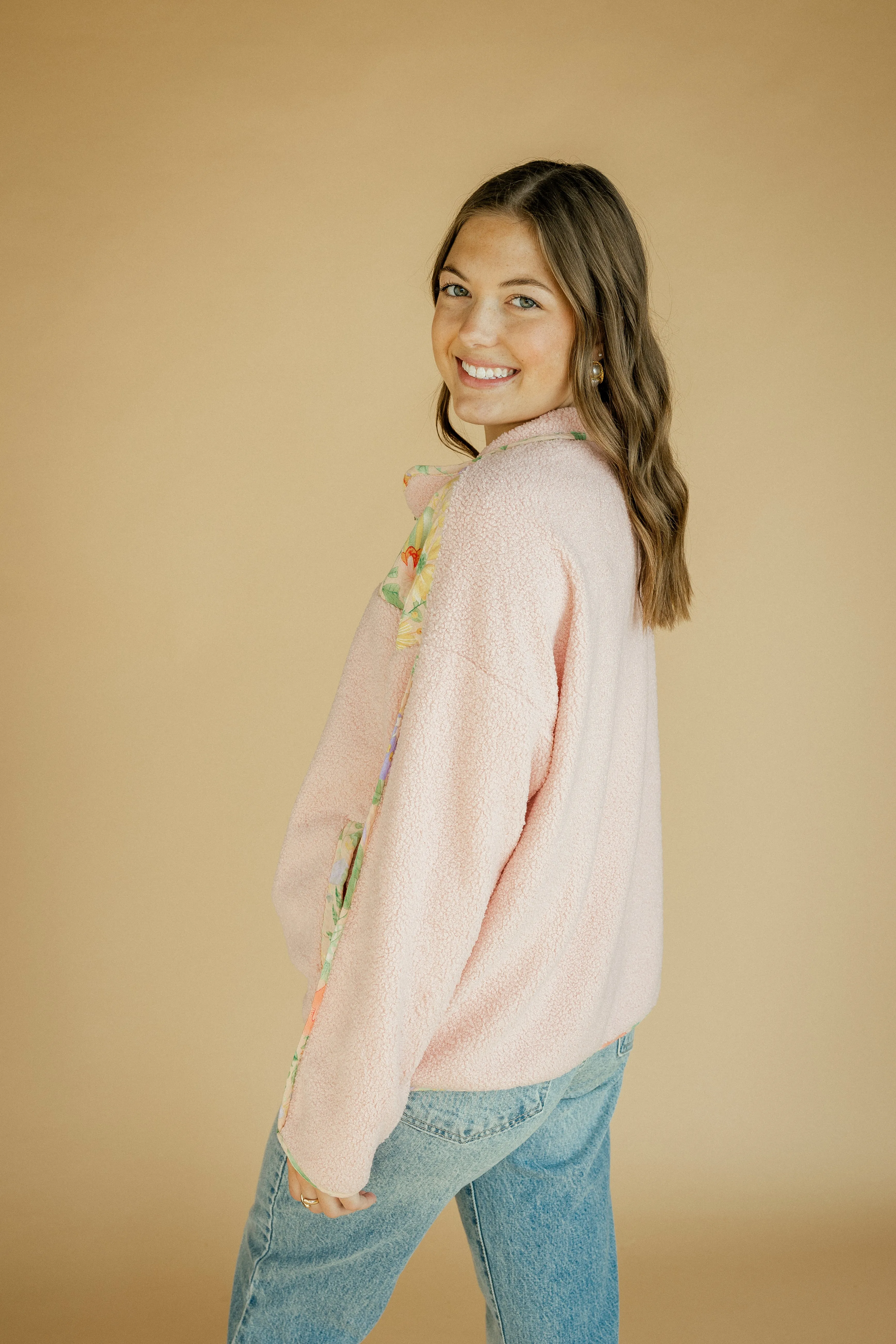 Meg Floral Pullover