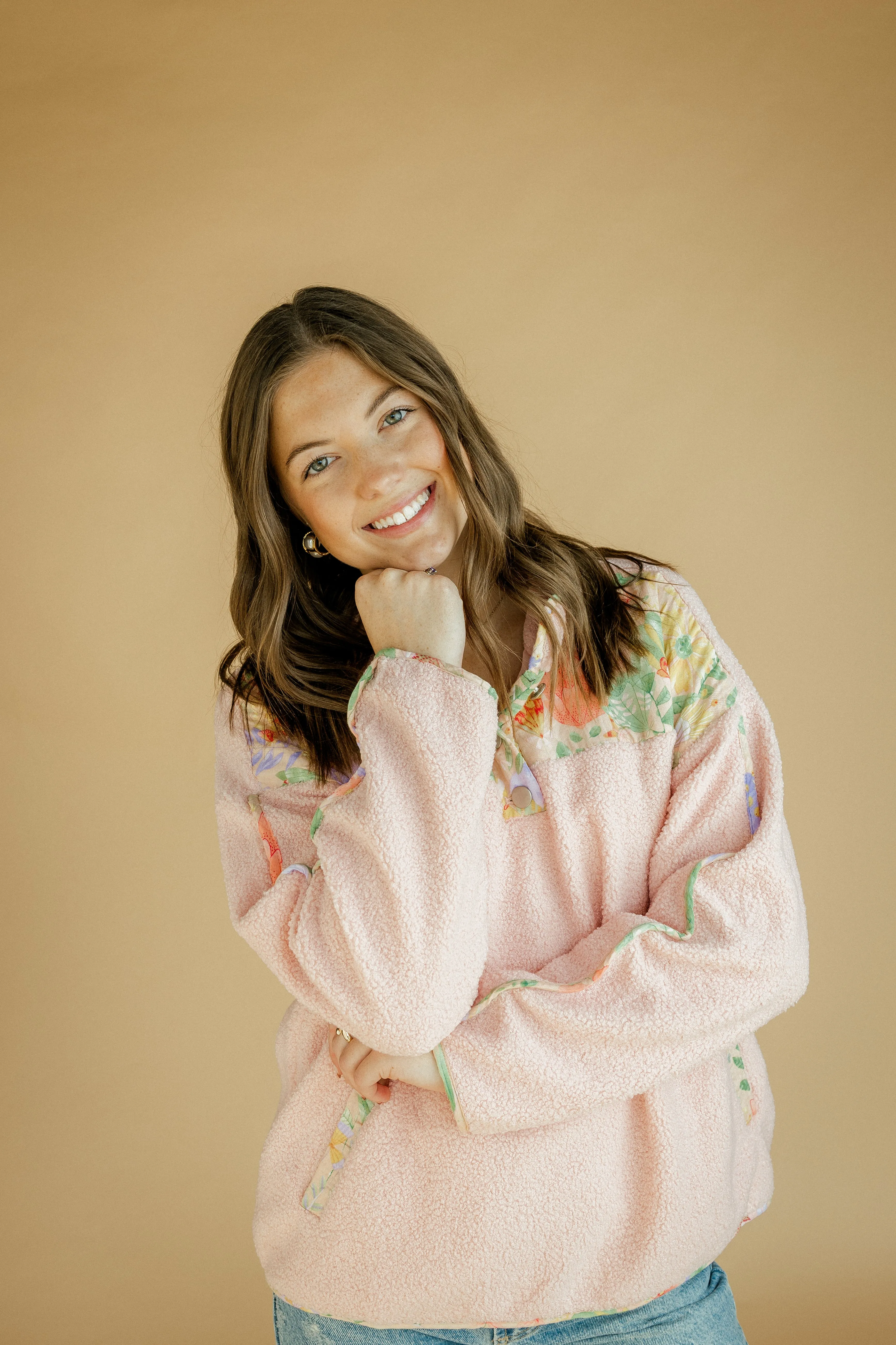 Meg Floral Pullover